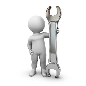 Screwrench tool Stock Illustration