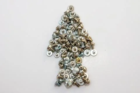 $$screws - arrow up Stock Photos