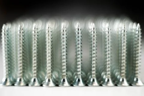 Screws beautifully built Stockfoto's