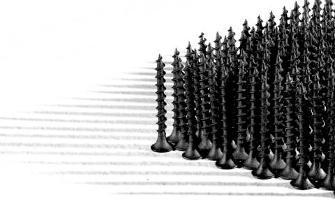 Screws for construction. Stock Photos