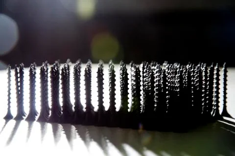 Screws for construction. Stock Photos