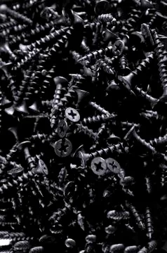 Screws for construction. Stock Photos