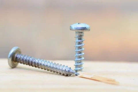 Screws macro Stock Photos