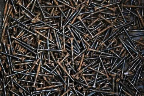 Screws pattern Foto stock