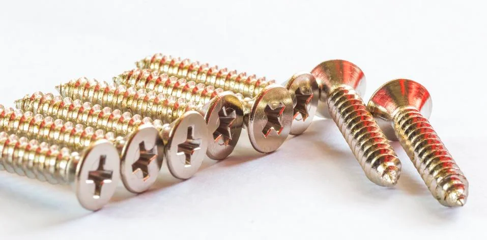 Screws Foto stock