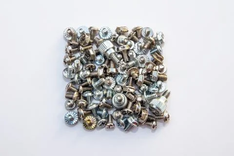Screws - square Stock Photos