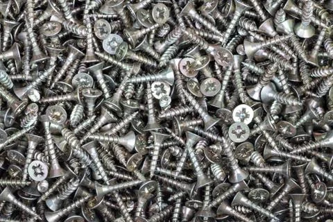 Screws texture Stock Photos