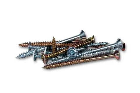 Screws of various sizes Stock Photos