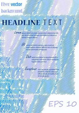 Scribble background Scribble background design for flyer. Illustration mad... Stock Photos