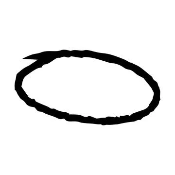 Scribble brush abstract element, charcoal stroke curly line set illustratio.. Stock Illustration