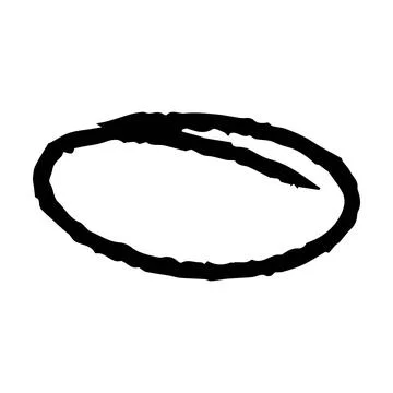 Scribble brush abstract element, charcoal stroke curly line set illustratio.. Stock Illustration