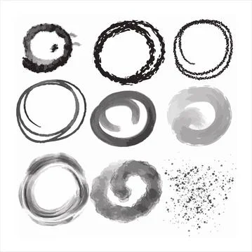 Scribble Doodle Design Elements Isolated Vector Illustration. Scribble Elements Stock Illustration