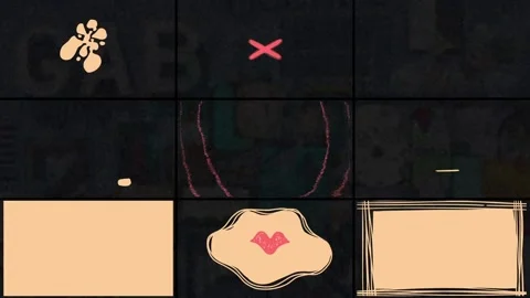 Scribble Elements And Transitions for After Effects Modèle After Effects