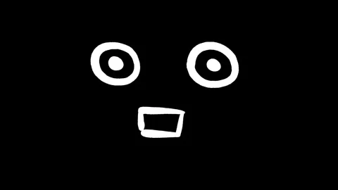 Scribble Face Icon Hand Drawn Video stock 294689584