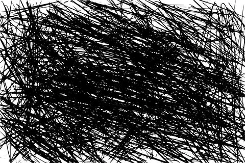 Scribble grunge texture. Square abstract background design. Line vector drawing. Stock Illustration