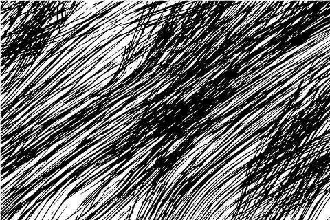 Scribble grunge texture. Square abstract background design. Line vector drawing. Stock Illustration