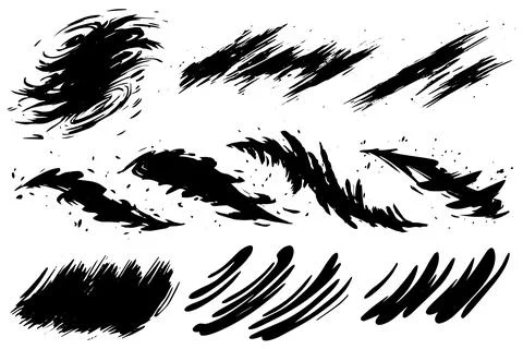 Scribble grunge texture. Square abstract background design. Line vector drawing. Stock Illustration