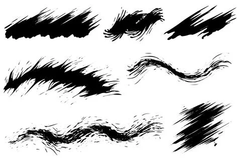 Scribble grunge texture. Square abstract background design. Line vector drawing. Stock Illustration