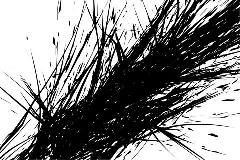 Scribble grunge texture. Square abstract background design. Line vector drawing. Stock Illustration