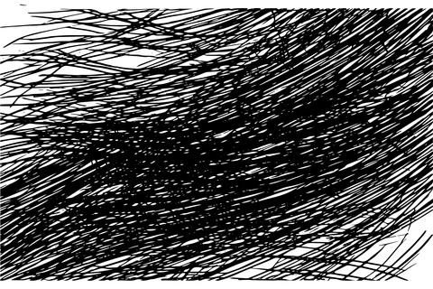 Scribble grunge texture. Square abstract background design. Line vector drawing. Stock Illustration