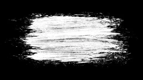 Scribble hand drawn in chalk on black background. Stock Illustration