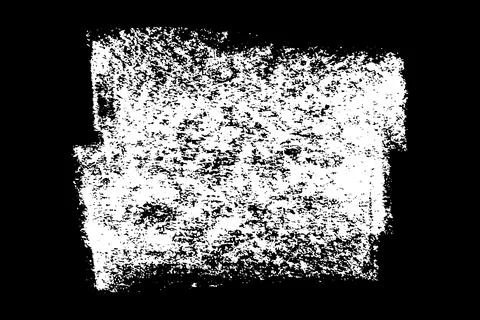 Scribble hand drawn stain in chalk. 스톡 일러스트