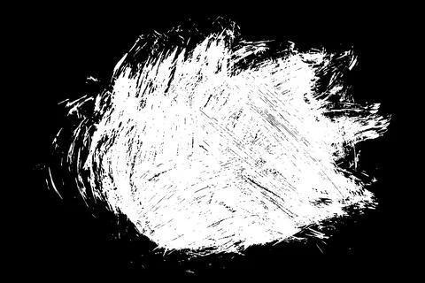 Scribble hand drawn stain in chalk. 스톡 일러스트