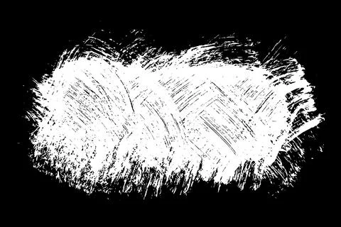Scribble hand drawn stain in chalk. 스톡 일러스트
