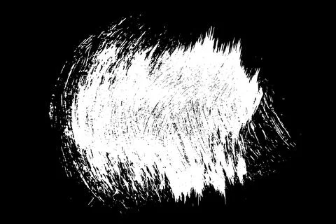 Scribble hand drawn stain in chalk. 스톡 일러스트