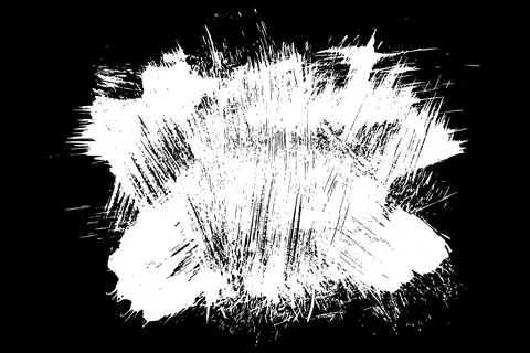 Scribble hand drawn stain in chalk. 스톡 일러스트