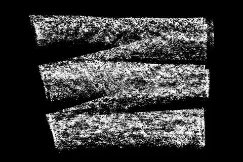 Scribble hand drawn stain in chalk. 스톡 일러스트