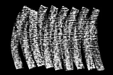 Scribble hand drawn stain in chalk. 스톡 일러스트