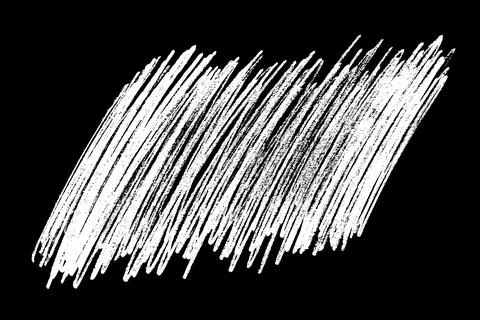 Scribble hand drawn stain in chalk. 스톡 일러스트