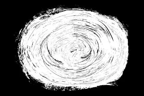 Scribble hand drawn stain in chalk. 스톡 일러스트