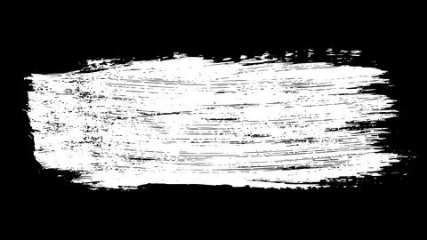 Scribble hand drawn stain in chalk. Stock Illustration