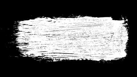 Scribble hand drawn stain in chalk. Stock Illustration