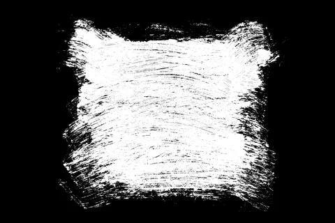 Scribble hand drawn stain in chalk. 스톡 일러스트