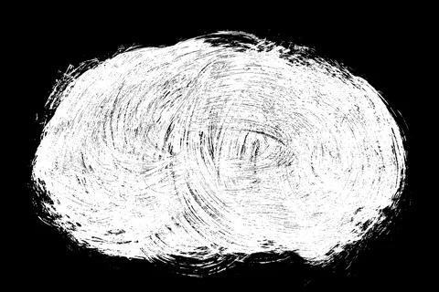 Scribble hand drawn stain in chalk. 스톡 일러스트