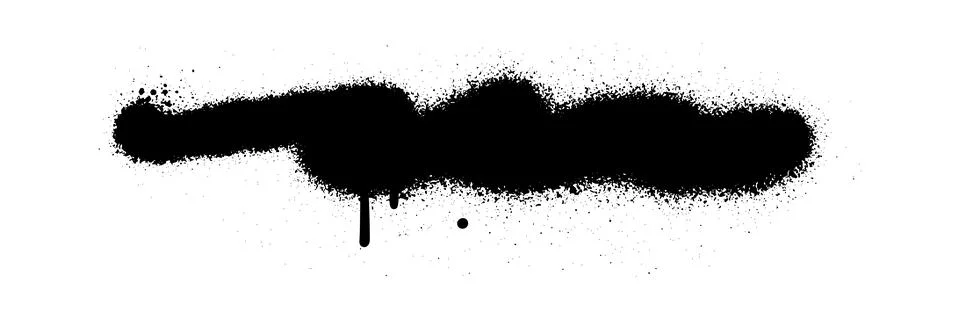 Scribble line graffiti doodle stroke. Sprayed squiggle line and strikethrough Stock-Illustration