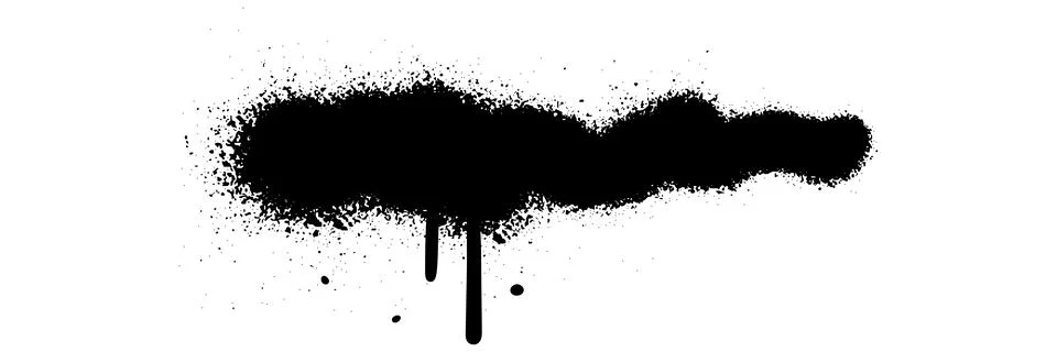 Scribble line graffiti doodle stroke. Sprayed squiggle line and strikethrough 库存插图
