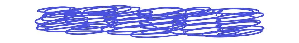 Scribble line. Hand Drawn lines in Pencil. Charcoal smears. Vector logo design Stock Illustration