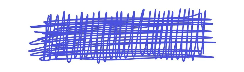 Scribble line. Hand Drawn lines in Pencil. Charcoal smears. Vector logo design Stock-Illustration