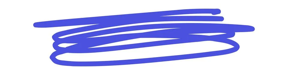 Scribble line. Hand Drawn lines in Pencil. Charcoal smears. Vector logo design Illustrazione stock