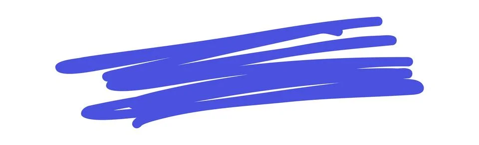 Scribble line. Hand Drawn lines in Pencil. Charcoal smears. Vector logo design Stock Illustration