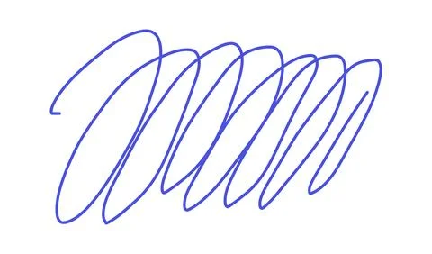 Scribble line. Hand Drawn lines in Pencil. Charcoal smears. Vector logo design Stock Illustration