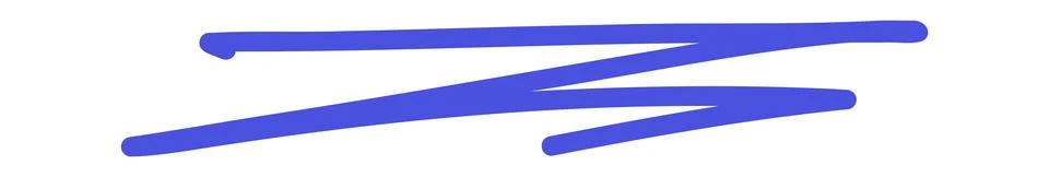 Scribble line. Hand Drawn lines in Pencil. Charcoal smears. Vector logo design Stock Illustration