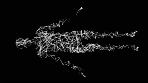 Scribble Man. Video stock 211046729