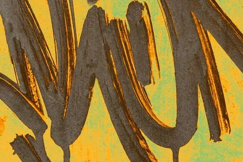 Scribble Mark. Light Distress Texture. Hand Drawn Doodles. Graphic Art Wall. Stock Photos