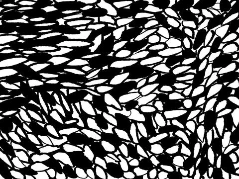 Scribble mesh net ink texture background. Vintage black and white illustration Stock Illustration