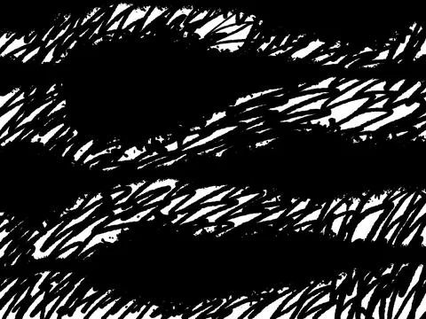 Scribble mesh net ink texture background. Vintage black and white illustration Stock Illustration